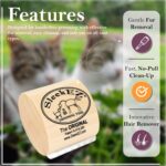 SleekEZ Cat Brush for Shedding & Cat Brushes for Indoor Cats | Pet Brush for Cat... - Image 3