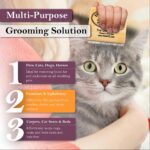 SleekEZ Cat Brush for Shedding & Cat Brushes for Indoor Cats | Pet Brush for Cat... - Image 8