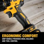 DEWALT 20V MAX Cordless Drill Driver Set, Electric Drill, Brushless 1/2 In 2 Spe... - Image 6