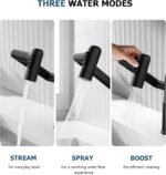 Lefton Rotatable Bathroom Faucet with Temperature Display in Fahrenheit (Batteri... - Image 7