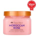 Tree Hut Moroccan Rose Body Scrub, Exfoliating & Hydrating Sugar Scrub with Shea... - Image 3