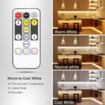 Lepro LED Tunable White Strip Light, Warm to Cool White, 16.4ft Dimmable Bright ... - Image 3
