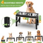 XIAZ Elevated Dog Bowls Large Breed Raised Dogs Bowl Stand Large/Medium Sized Do... - Image 3