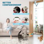 Smart Automatic Door Hanging Cat Toy for Indoor Cats - Electric Interactive Feat... - Image 5
