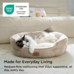 Bedsure Dog Beds for Small Dogs - Round Cat Beds for Indoor Cats, Washable Pet B... - Image 6