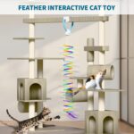 Smart Automatic Door Hanging Cat Toy for Indoor Cats - Electric Interactive Feat... - Image 9