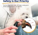 Silent Groom Pro Pet Nail Grinder | Whisper Quiet Claw Trimmer for Dogs, Cats an... - Image 7
