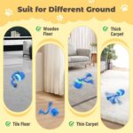 Interactive Dog Toys, Automatic Moving and Rolling Dogs Toy with Rope for Medium... - Image 7