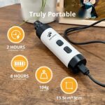 Silent Groom Pro Pet Nail Grinder | Whisper Quiet Claw Trimmer for Dogs, Cats an... - Image 8
