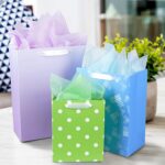 12 Pack Gift Bags Assorted Sizes and Designs, Gift Bags Bulk with Tissue Paper (... - Image 4