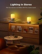 Govee Table Lamp 2 Pro x Sound by JBL, Smart Cordless Table Lamp with Speaker, M... - Image 7