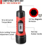 Torque Screwdriver Wrench Set (10-65 In.lb ±1) with 29 S2 Alloy Bits & 5 Drive S... - Image 5