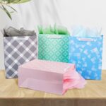 12 Pack Gift Bags Assorted Sizes and Designs, Gift Bags Bulk with Tissue Paper (... - Image 5