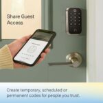 Yale Security Assure Lock 2 Deadbolt, Black Suede Keyed Smart Entry Door Lock wi... - Image 8