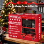 29-Piece 1/2" Drive Impact Socket Set, SAE (3/8 to 1 inch) and Metric (10-24mm) ... - Image 9