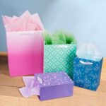 12 Pack Gift Bags Assorted Sizes and Designs, Gift Bags Bulk with Tissue Paper (... - Image 9