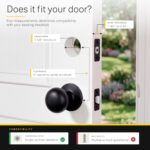 Yale Security Assure Lock 2 Deadbolt, Black Suede Keyed Smart Entry Door Lock wi... - Image 10