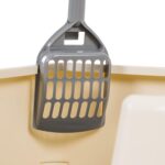 Amazon Basics Large Cat Litter Box with High Sides, Open Top for Easy Access, In... - Image 4