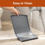 ukeetap Extra Thick Silicone Mat Waterproof with Raised Edge 19” x 12”, BPA Free... - Image 7