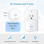 Wireless Motion Sensor Door Chime: Business Entry Doorbell Indoor Motion Detecto... - Image 3