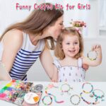 leitait Girls Toys Bracelet Making Kit -3400pcs Charm Jewelry Making Kit Supplie... - Image 4