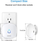 Wireless Motion Sensor Door Chime: Business Entry Doorbell Indoor Motion Detecto... - Image 7
