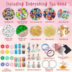 leitait Girls Toys Bracelet Making Kit -3400pcs Charm Jewelry Making Kit Supplie... - Image 5