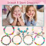 leitait Girls Toys Bracelet Making Kit -3400pcs Charm Jewelry Making Kit Supplie... - Image 6