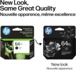 HP 64XL Black High-Yield Ink Cartridge | Works with Envy Inspire 7250e, 7950e; E... - Image 4