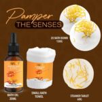 Gifts for Women Gift Basket for Women - 10 Pc Almond Milk & Honey Beauty & Perso... - Image 4