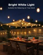 Govee S14 Bulb Outdoor String Lights 2, 96ft Smart RGBIC Warm White Lights with ... - Image 5