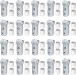 20 Sets T Pipe Connector Tee Clamp Fittings, Fits 1/2" EMT Conduit with PE Adapt... - Image 8
