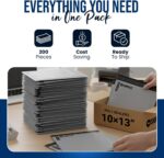 Shippozz 10x13 Poly Mailers 200 Pack, Durable Waterproof Polymailers for Shippin... - Image 5