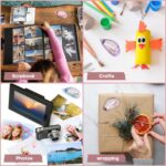 Secopad Scrapbook Tape, 4 Pack Double Sided Tape Roller for Crafts, Adhesive Glu... - Image 5