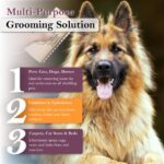 SleekEZ Dog Brush for Shedding & Dog Grooming Supplies | Pet Hair Removal Tool |... - Image 8