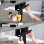 VIVO Under Desk 17 inch Cable Management Tray, Power Strip Holder, Cord Organize... - Image 9