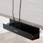 VIVO Under Desk 17 inch Cable Management Tray, Power Strip Holder, Cord Organize... - Image 10