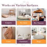 SleekEZ Dog Brush for Shedding & Dog Grooming Supplies | Pet Hair Removal Tool |... - Image 10