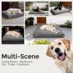 Sytopia 36 Inch Durable Indestructible Dog Beds for Large Dogs, Chew Proof WPet ... - Image 9