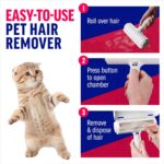 ChomChom Roller Pet Hair Remover – Original Size Reusable Lint Roller for Cat & ... - Image 4