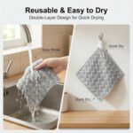 7 Pack Metal Dish Cloth, Non Scratch & Odor Steel Wool Scrubber | Reusable & Mul... - Image 4