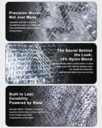 7 Pack Metal Dish Cloth, Non Scratch & Odor Steel Wool Scrubber | Reusable & Mul... - Image 8