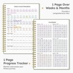 Fitness Workout Journal for Women & Men, A5(5.5" x 8.2") Workout Log Book Planne... - Image 5