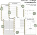 Fitness Workout Journal for Women & Men, A5(5.5" x 8.2") Workout Log Book Planne... - Image 6