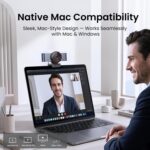 EMEET C960 Ultra 4K Webcam for Mac & PC, 1/1.5" Large Sensor, Metal Body, 0.2s A... - Image 5