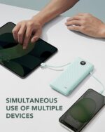 VRURC Portable Charger Built-in Cables and AC Wall Plug, USB C Power Bank 10000m... - Image 7