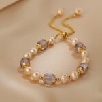 Generic Silver Bracelet for Women, Adjustable Layered Charm Chain, Dainty Fashio... - Image 11
