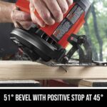 Skil 5080-01 13-Amp 7-1/4" Circular Saw, Red - Image 4