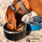 GrandTies Stainless Steel Dog Bowl | Engraved Reusable BPA-Free Insulated Cat & ... - Image 8