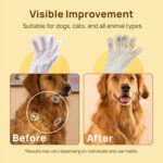 HICC PET Cleaning Deodorizing Glove Wipes for Dogs & Cats, Vet Recommended Hypoa... - Image 4